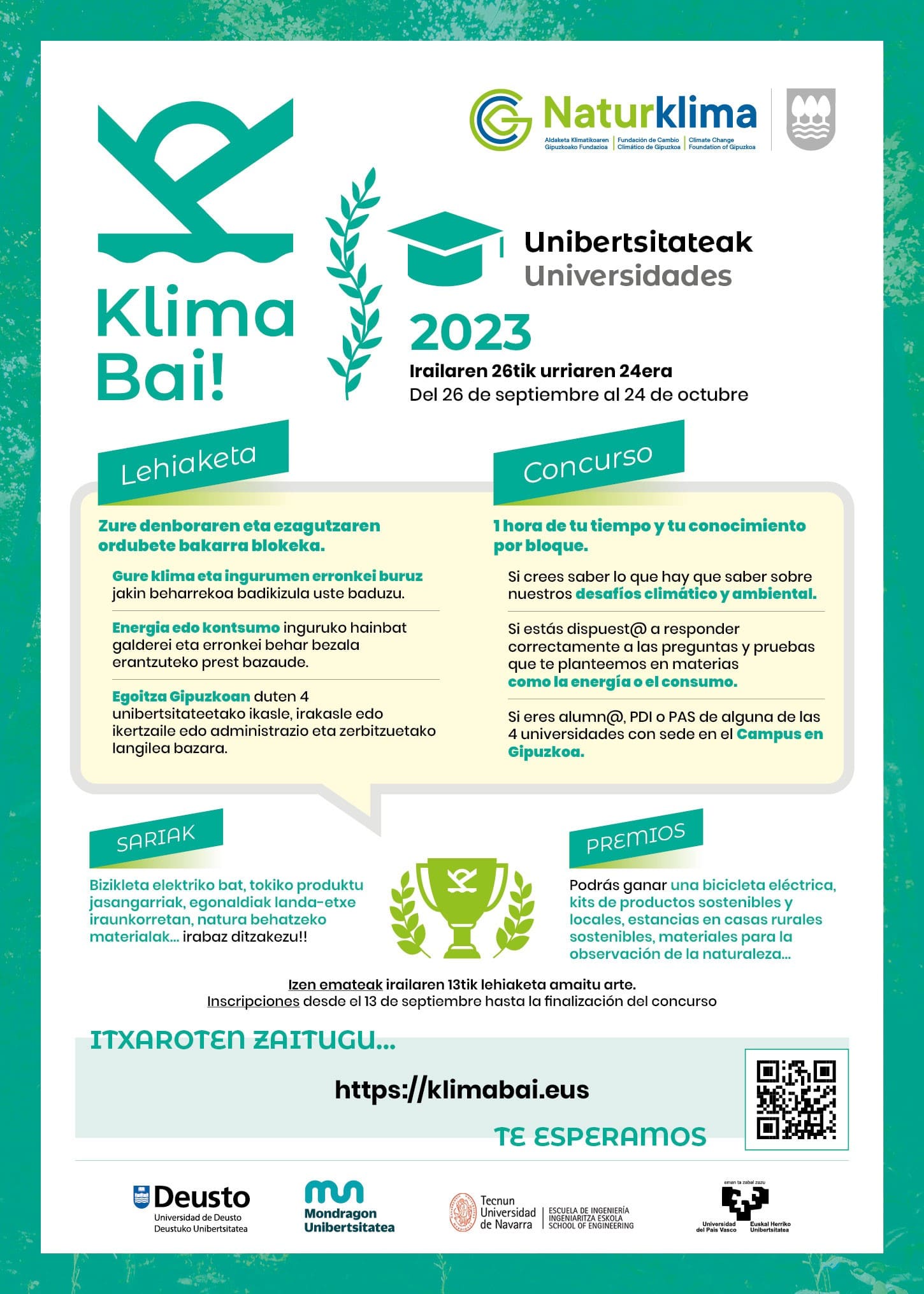 Klima Bai Lehiaketa